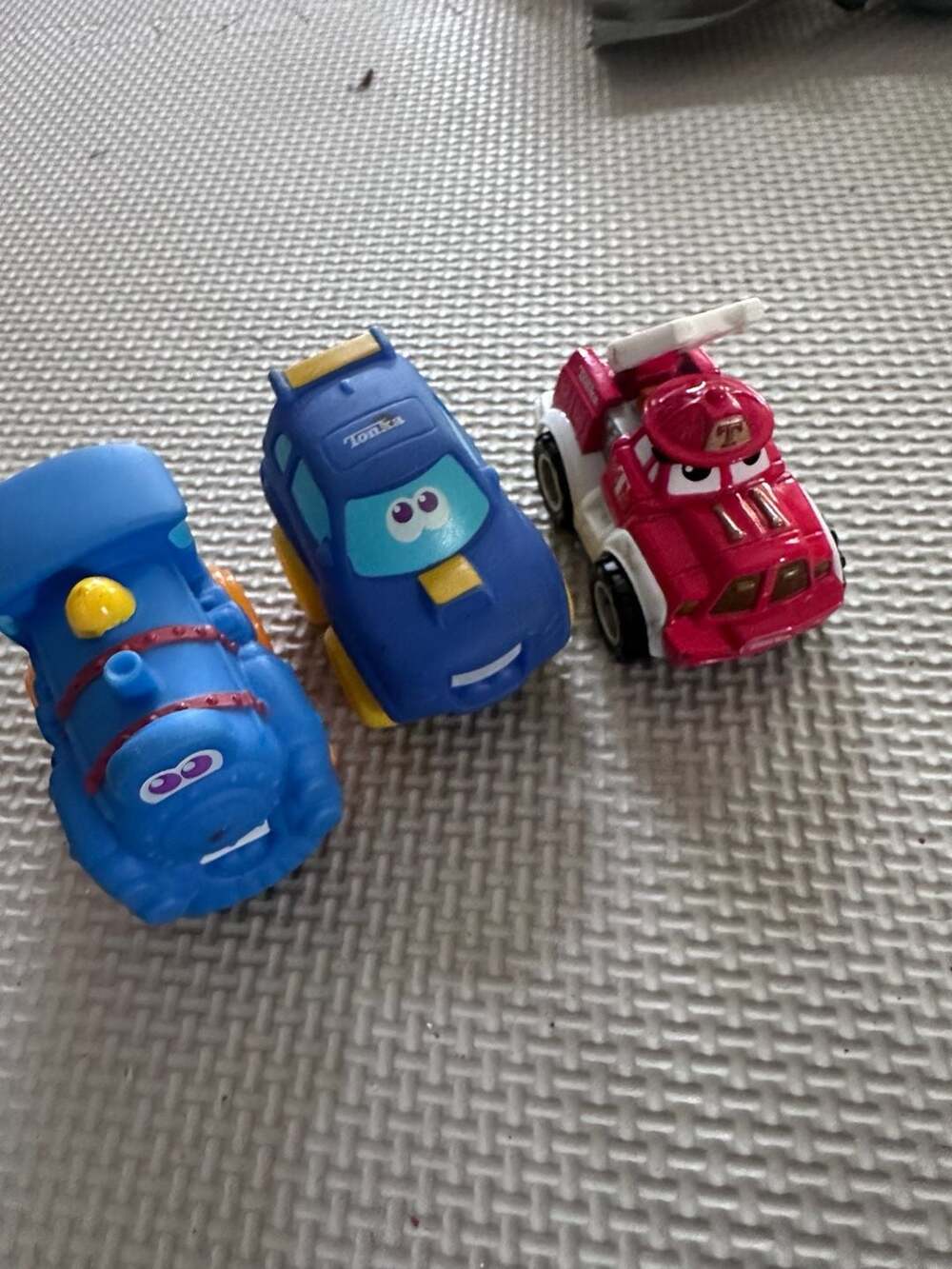 Lot of 3 Tonka Chuck and Friends Mini Toy Vehicles